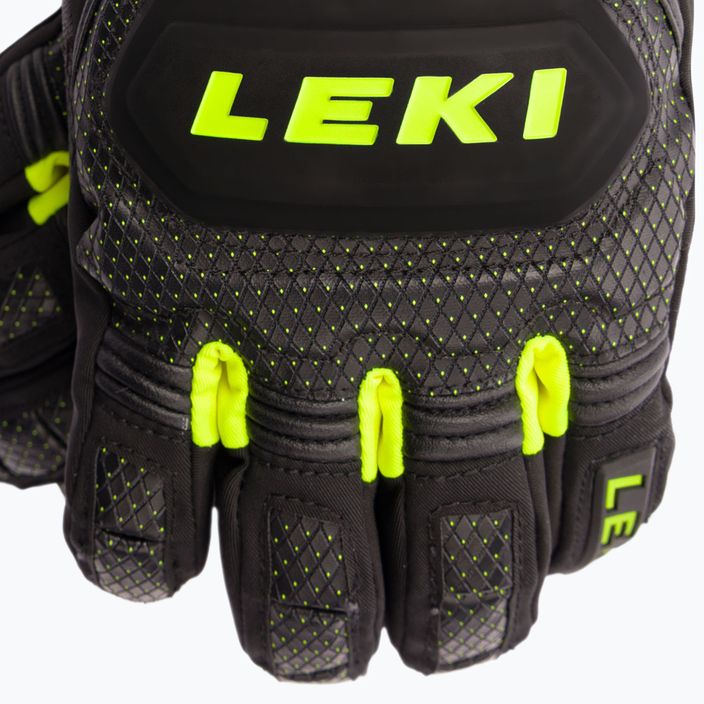Мъжки ски ръкавици LEKI Wcr Coach Flex S Gtx yellow 649805301 4
