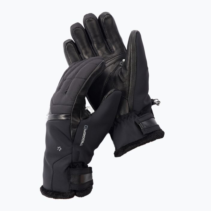 Дамски ски ръкавици LEKI Snowfox 3D Lady black 650805201