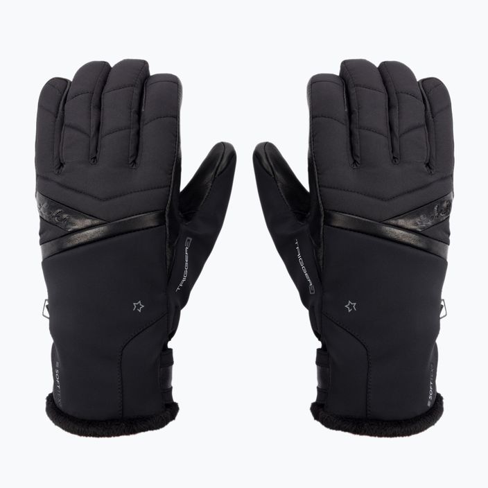 Дамски ски ръкавици LEKI Snowfox 3D Lady black 650805201 3