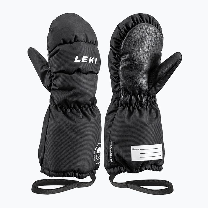 Детски ски ръкавици LEKI Little Eskimo Mitt Long black 650801401020 4