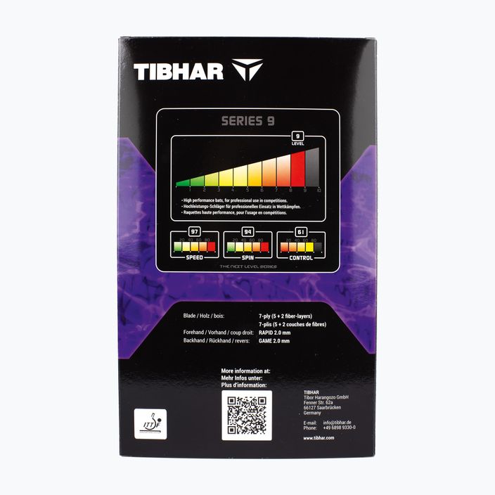 Ракета за тенис на маса Tibhar Pro Purple Edition 6