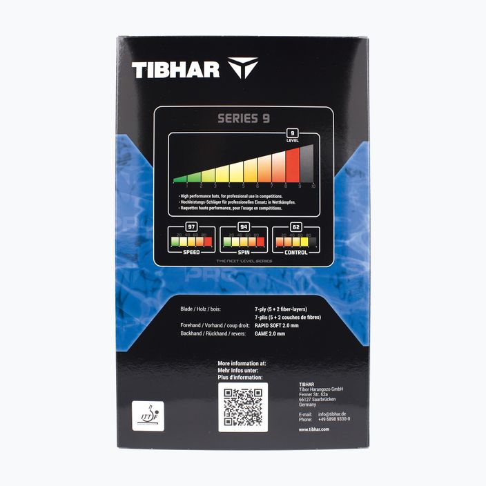 Ракета за тенис на маса Tibhar Pro Blue Edition 6