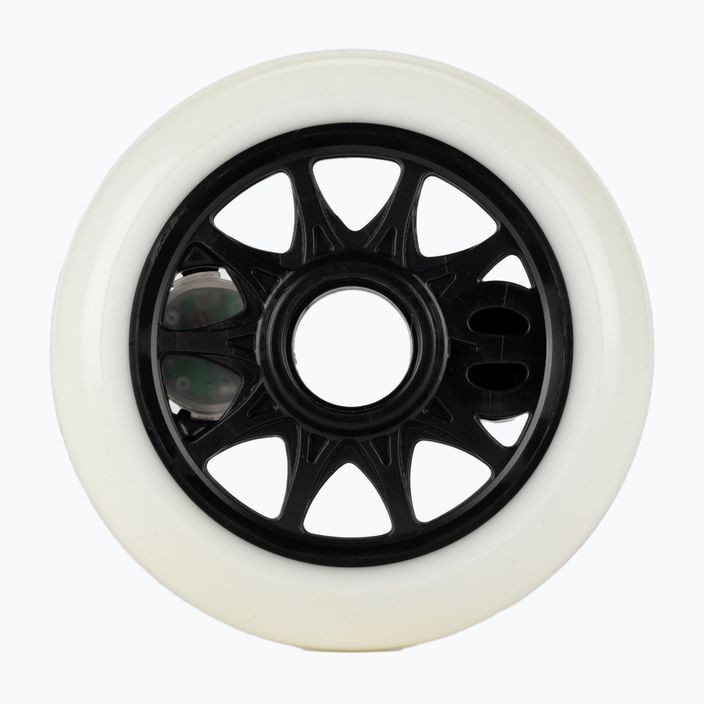 Powerslide Graphix LED Wheel 100 Right бяло/черно колело за ролери 2