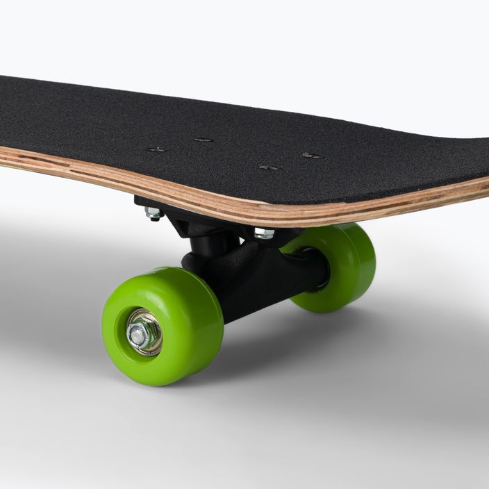 Детски класически скейтборд Playlife Drift черен/зелен 880324 6