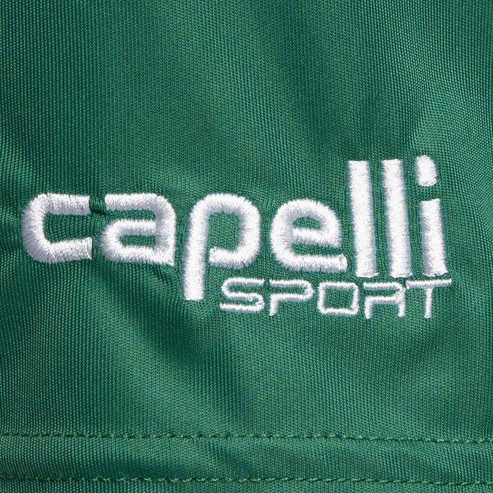 Capelli Sport Cs One Youth Мач зелено/бяло детски футболни шорти 3