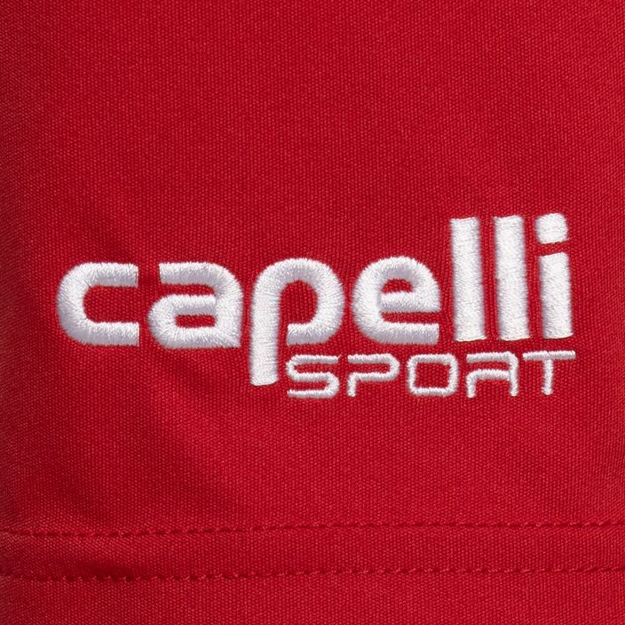 Capelli Sport Cs One Youth Match червено/бяло детски футболни шорти 3
