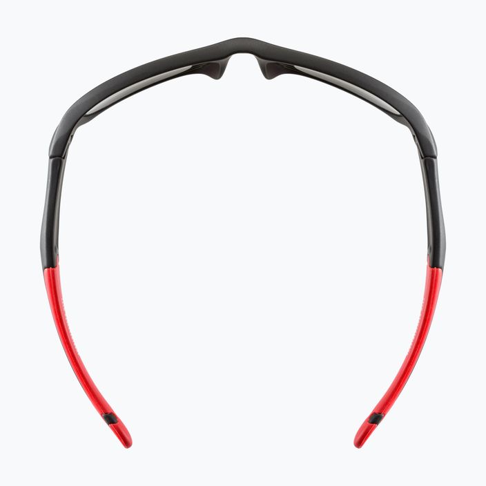 UVEX детски слънчеви очила Sportstyle black mat red/ mirror red 507 53/3/866/2316 8