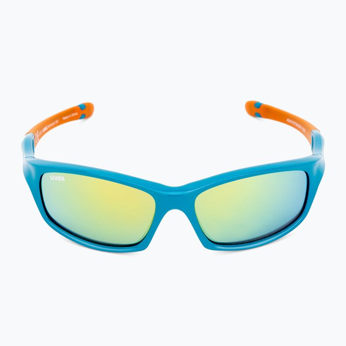 UVEX детски слънчеви очила Sportstyle синьо оранжево/огледално розово 507 53/3/866/4316 3