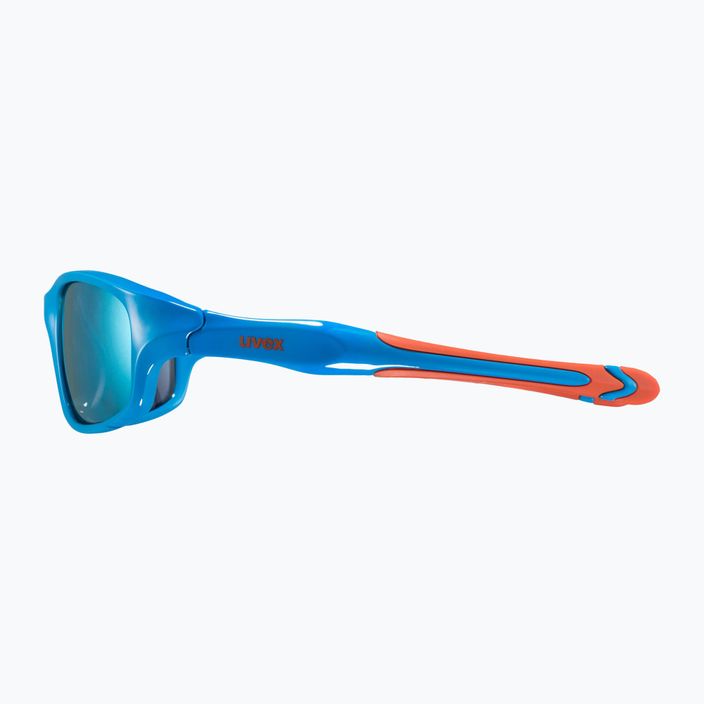 UVEX детски слънчеви очила Sportstyle синьо оранжево/огледално розово 507 53/3/866/4316 7