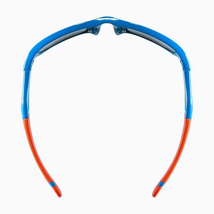 UVEX детски слънчеви очила Sportstyle синьо оранжево/огледално розово 507 53/3/866/4316 8