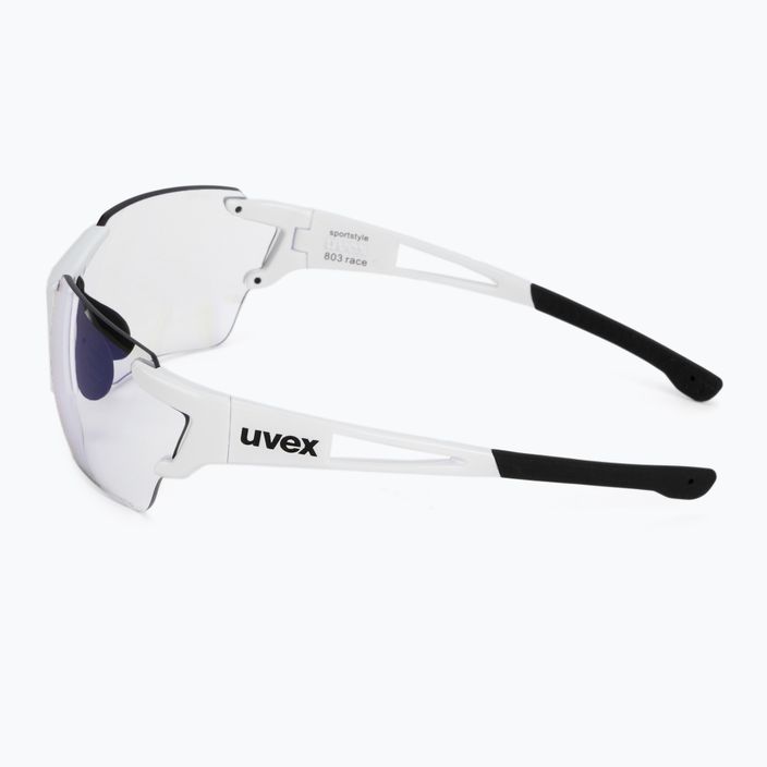 Очила за колоездене UVEX Sportstyle 803 R V white/litemirror blue 53/0/971/8803 4