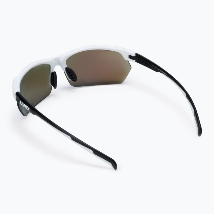 UVEX Sportstyle 114 слънчеви очила черно и бяло S5309398216 2