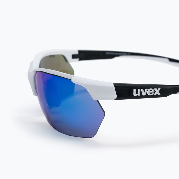 UVEX Sportstyle 114 слънчеви очила черно и бяло S5309398216 4