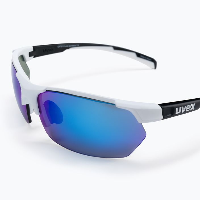 UVEX Sportstyle 114 слънчеви очила черно и бяло S5309398216 5