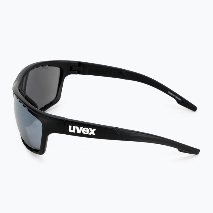 UVEX Sportstyle 706 CV черен мат/светло огледало сребърни слънчеви очила 53/2/018/2290 4
