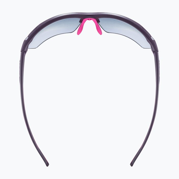 UVEX Sportstyle 802 V Малки лилаво-розови матови/димни слънчеви очила 5