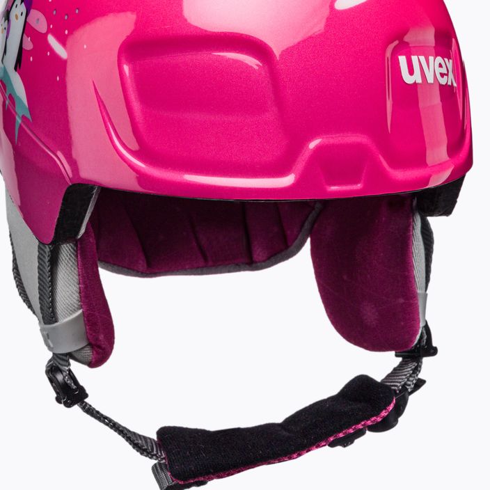 Детска ски каска UVEX Manic pink 56/6/226/9101 6
