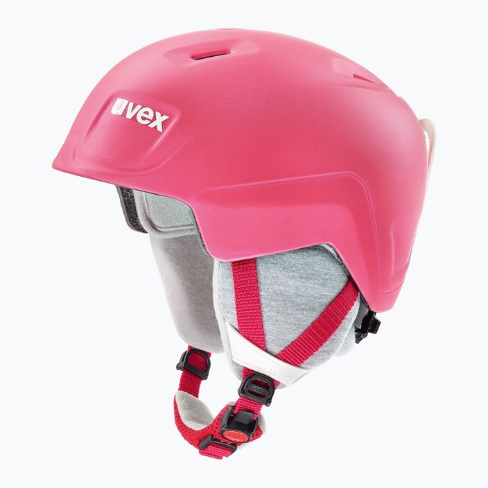 Детска ски каска UVEX Manic Pro pink matt 6