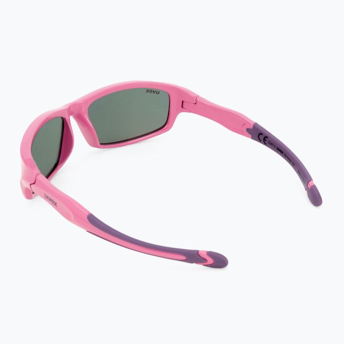 UVEX детски слънчеви очила Sportstyle 507 розово лилаво/огледално розово 53/3/866/6616 2
