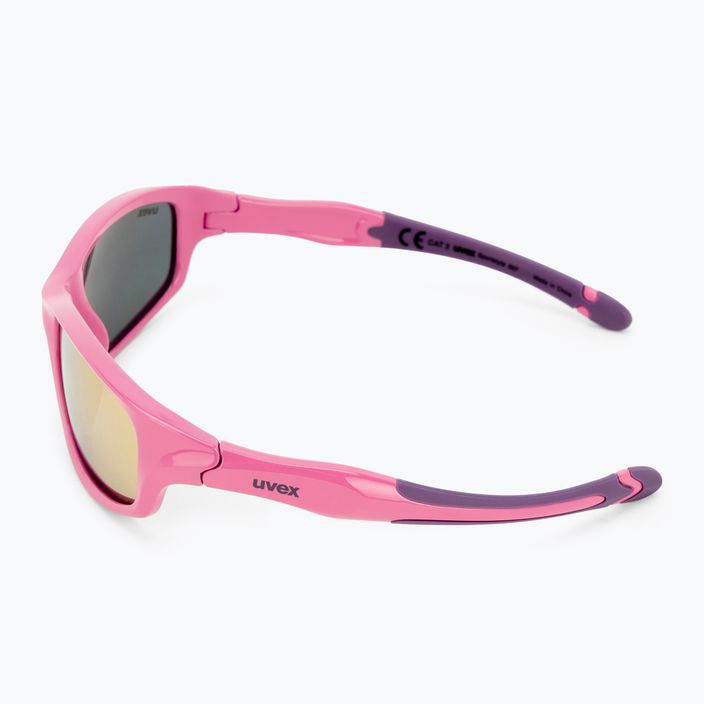 UVEX детски слънчеви очила Sportstyle 507 розово лилаво/огледално розово 53/3/866/6616 4