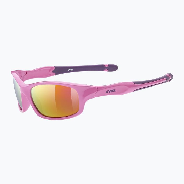 UVEX детски слънчеви очила Sportstyle 507 розово лилаво/огледално розово 53/3/866/6616 5