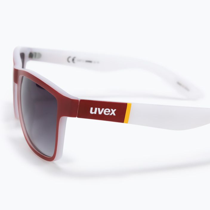 Слънчеви очила UVEX Lgl 39 червено/бяло S5320123816 4