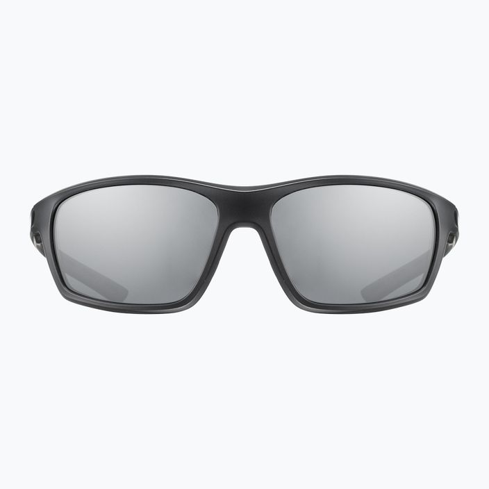UVEX Sportstyle 229 черна матова/светлоогледална сребърна слънчеви очила 53/2/068/2216 5