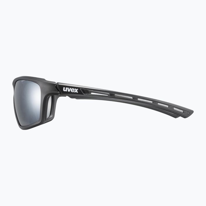 UVEX Sportstyle 229 черна матова/светлоогледална сребърна слънчеви очила 53/2/068/2216 6