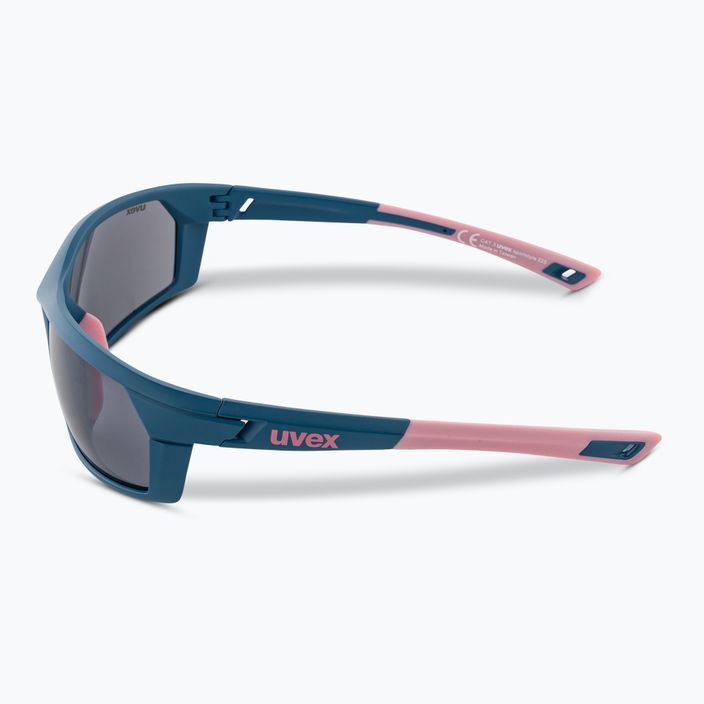 Слънчеви очила UVEX Sportstyle 225 blue mat rose/silver 4