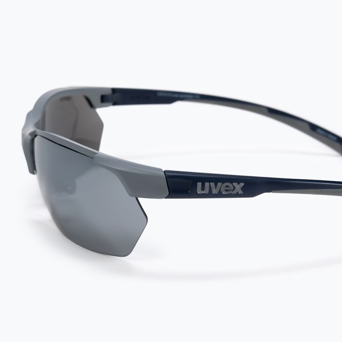UVEX Sportstyle 114 слънчеви очила в сиво/синьо S5309395416 4