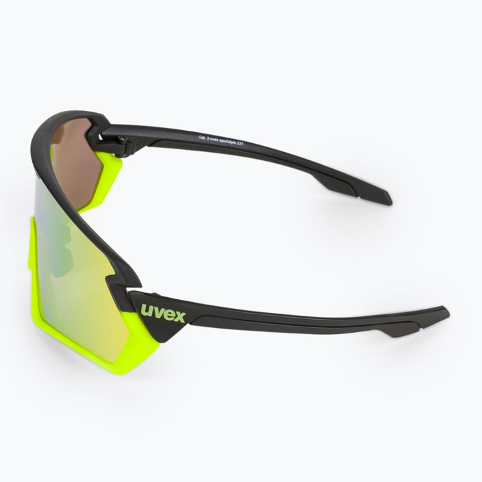 Очила за велосипед UVEX Sportstyle 231 черно-зелени S5320652616 4