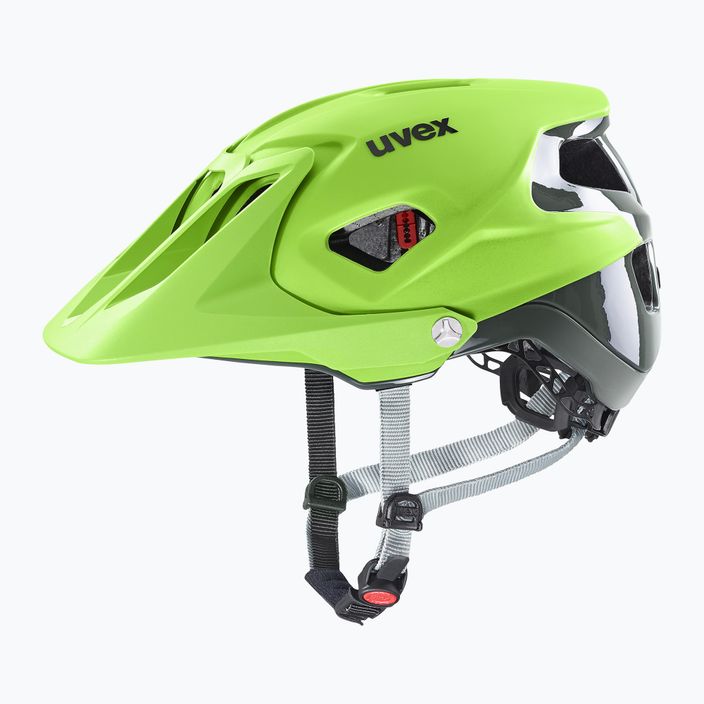 Велосипедна каска UVEX Quatro Integrale lime/anthracite matt