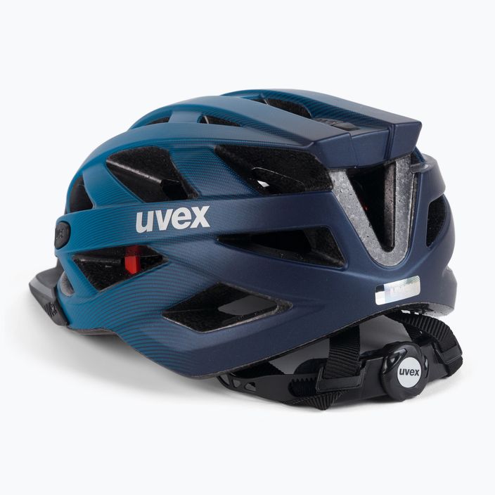 Велосипедна каска UVEX I-vo CC черна/синя S4104233315 4