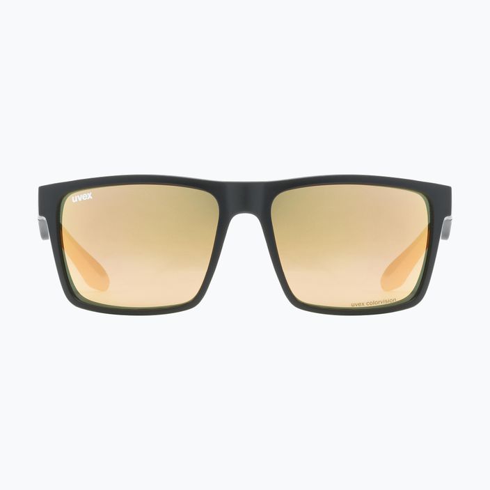 Слънчеви очила Uvex Lgl 50 CV черен мат/огледало шампанско 53/3/008/2297 6