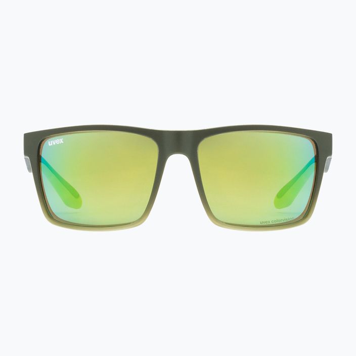 Слънчеви очила Uvex Lgl 50 CV маслинен мат/огледално зелено 53/3/008/7795 6