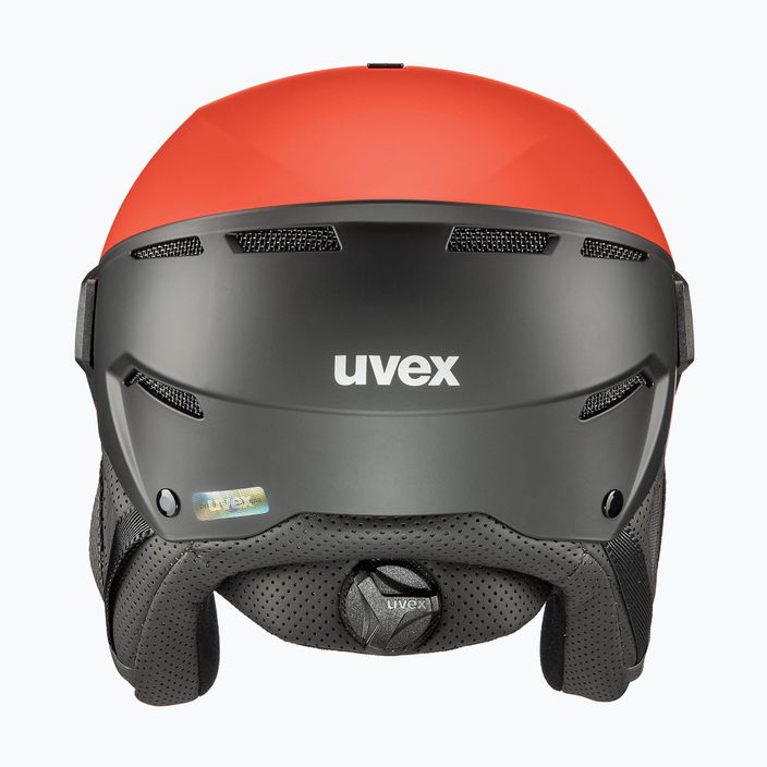 Ски каска UVEX Instinct Visor black/red 56/6/260/7005 12