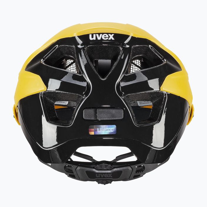 Велосипедна каска UVEX Quatro Integrale sunbee/black 3