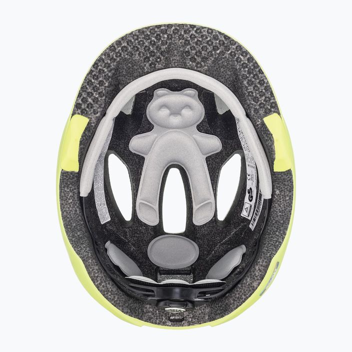 UVEX детска каска за велосипед Oyo неоново жълто/моравозелено матово 5