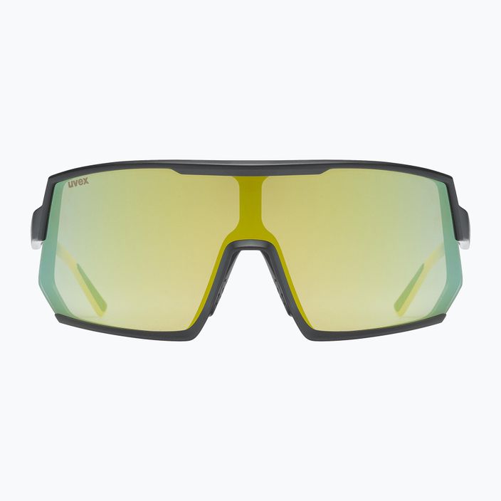 UVEX Sportstyle 235 sunbee черна матова/огледално жълта колоездачни очила 53/3/003/2616 2