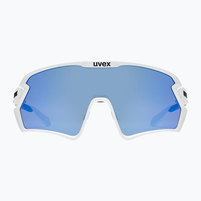 UVEX Sportstyle 231 2.0 бели матови/огледално сини очила за колоездене 53/3/026/8806 6