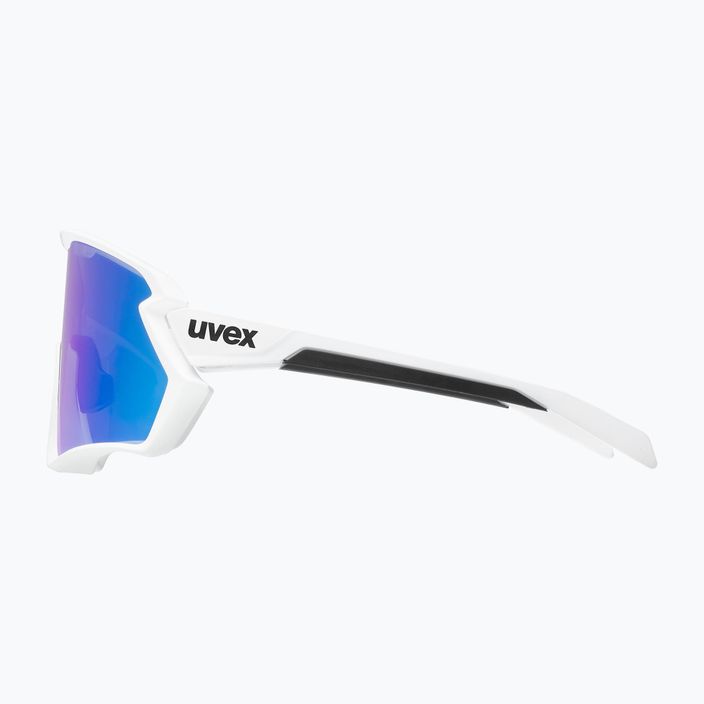 UVEX Sportstyle 231 2.0 бели матови/огледално сини очила за колоездене 53/3/026/8806 7