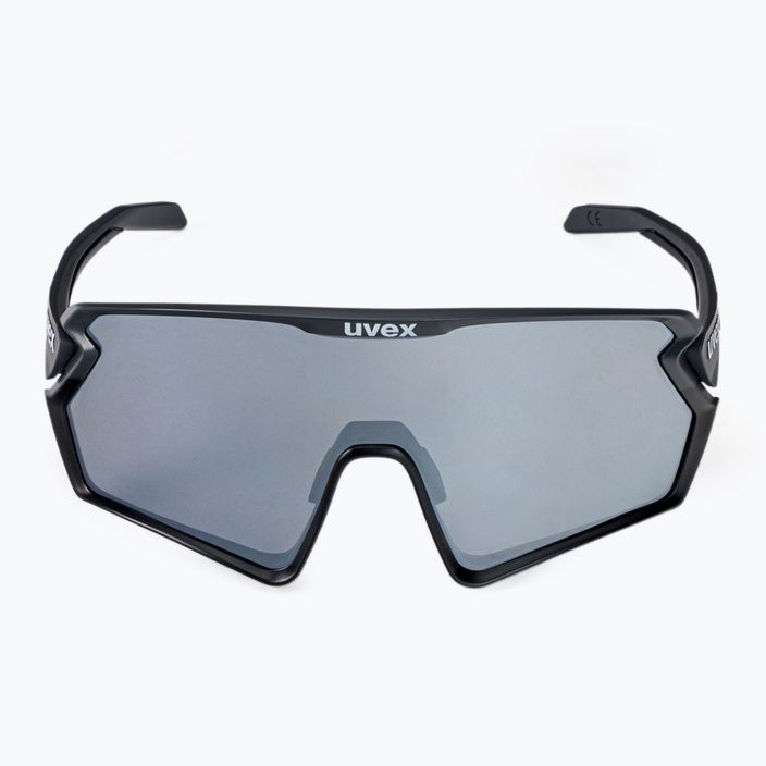 UVEX Sportstyle 231 2.0 сиво-черен мат/огледално сребристо очила за колоездене 53/3/026/2506 3