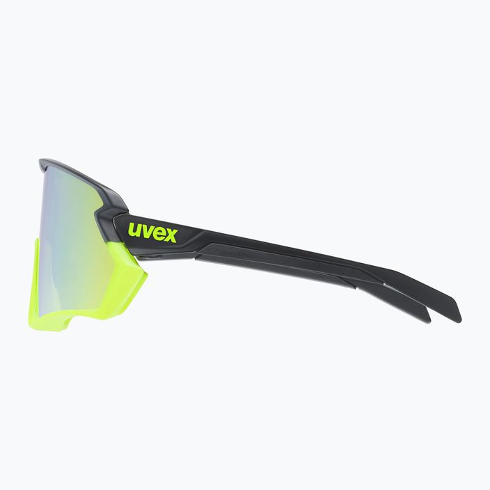 UVEX Sportstyle 231 2.0 черно-жълти матови/огледално жълти очила за колоездене 53/3/026/2616 7