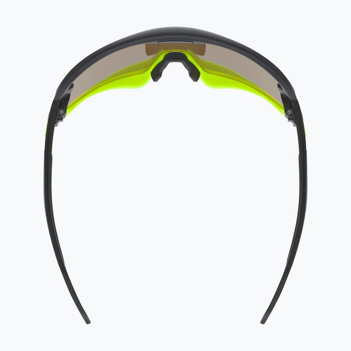 UVEX Sportstyle 231 2.0 черно-жълти матови/огледално жълти очила за колоездене 53/3/026/2616 8