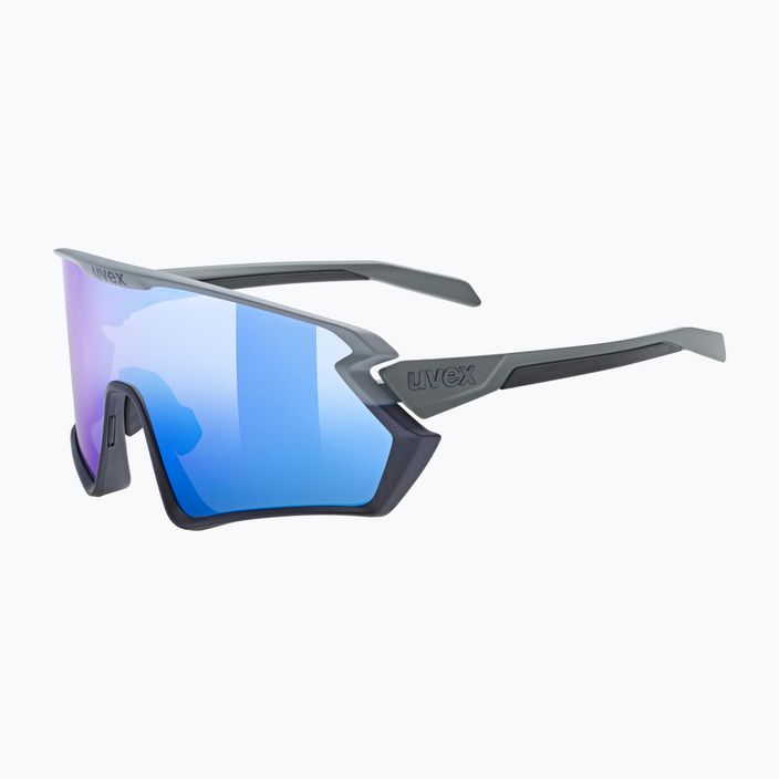 UVEX Sportstyle 231 2.0 rhino deep space mat/mirror blue очила за колоездене 53/3/026/5416 5