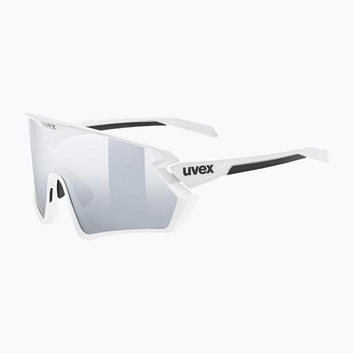 UVEX Sportstyle 231 2.0 cloud white mat/mirror silver велосипедни очила 53/3/026/8116 5