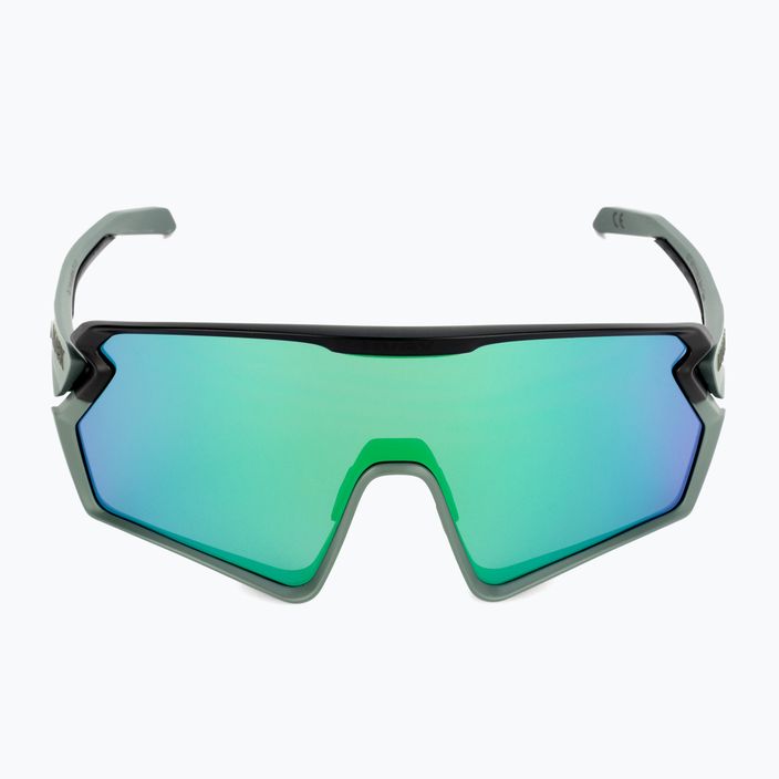 UVEX Sportstyle 231 2.0 мъхово зелено, черен мат/огледално зелено, очила за колоездене 53/3/026/7216 3