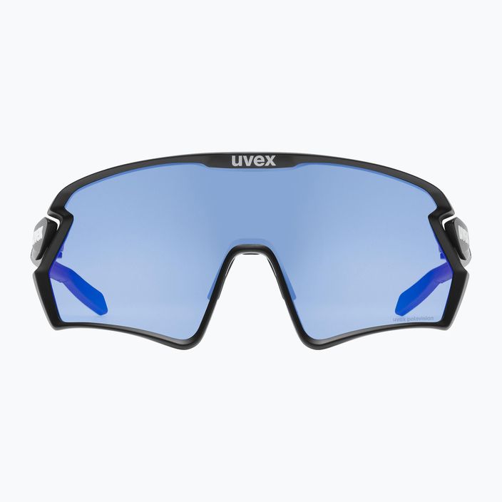 UVEX Sportstyle 231 2.0 P черна матова/огледално синя Очила за колоездене 53/3/029/2240 6