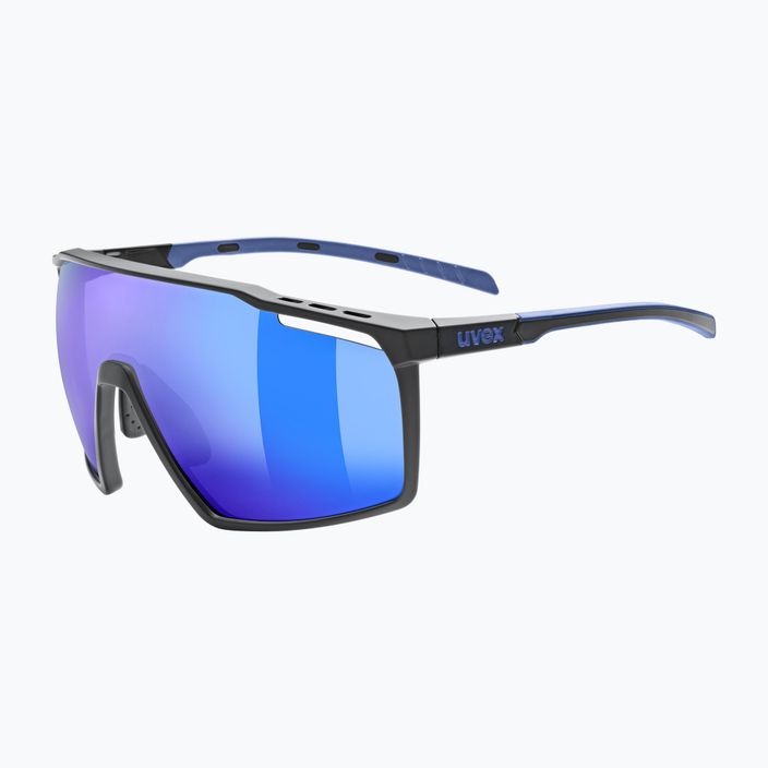 Слънчеви очила UVEX Mtn Perform black blue mat/mirror blue 53/3/039/2416 5