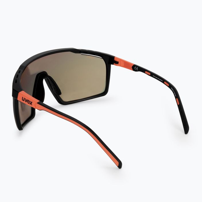 Слънчеви очила UVEX Mtn Perform black red mat/mirror red 53/3/039/2316 2